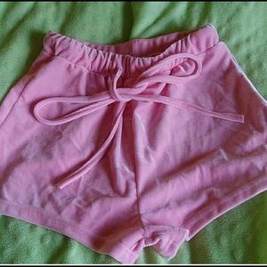 Pink Fashion Nova shorts
